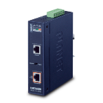 PLANET IPOE-171-95W network switch Gigabit Ethernet (10/100/1000) Power over Ethernet (PoE) Blue