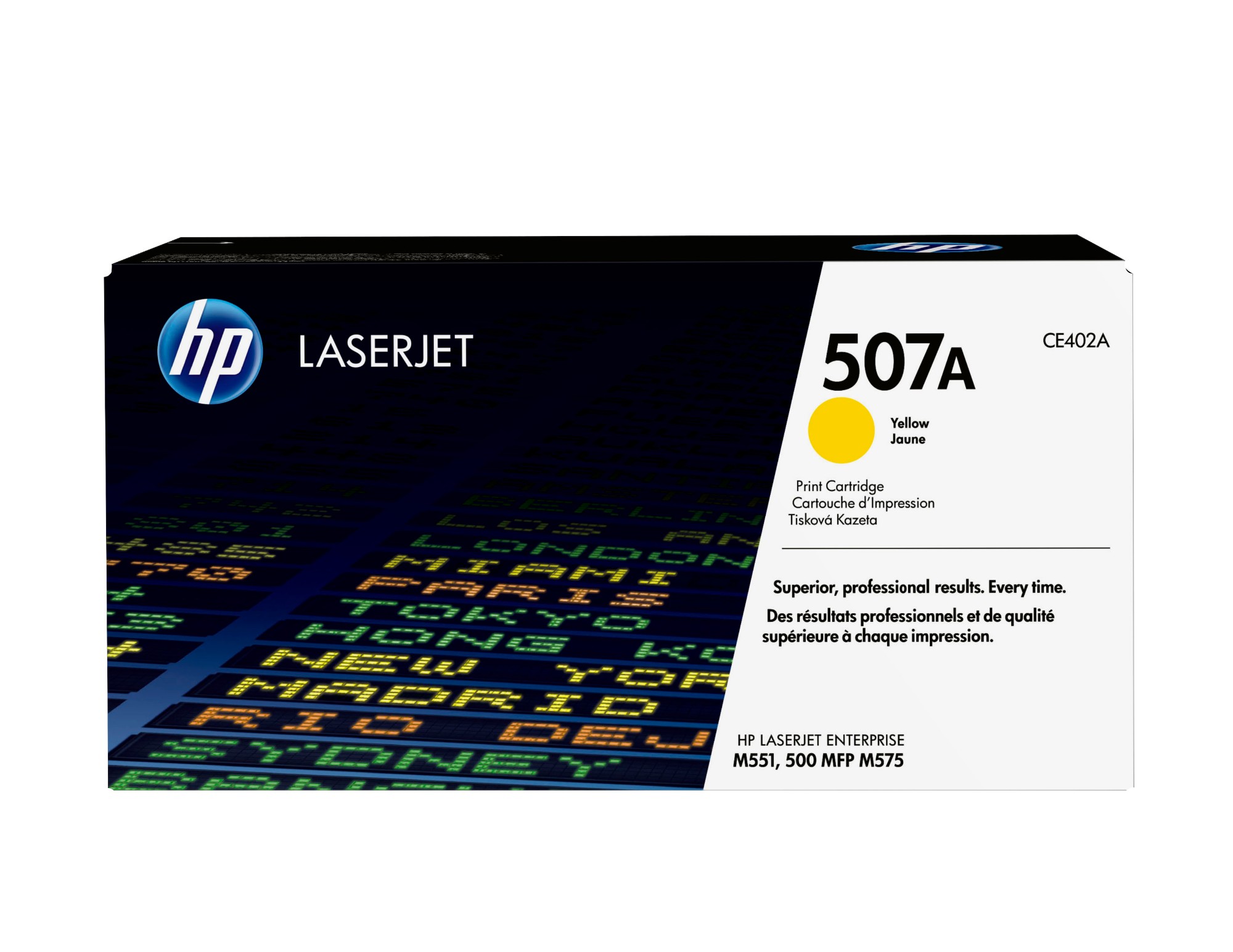 HP CE402A/507A Toner cartridge yellow, 6K pages ISO/IEC 19798 for HP LaserJet EP 500