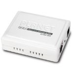 Planet POE-152S network splitter Black Power over Ethernet (PoE)