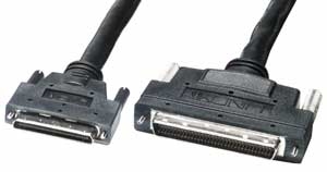 Lindy 1m SCSI-V Cable SCSI cable Black