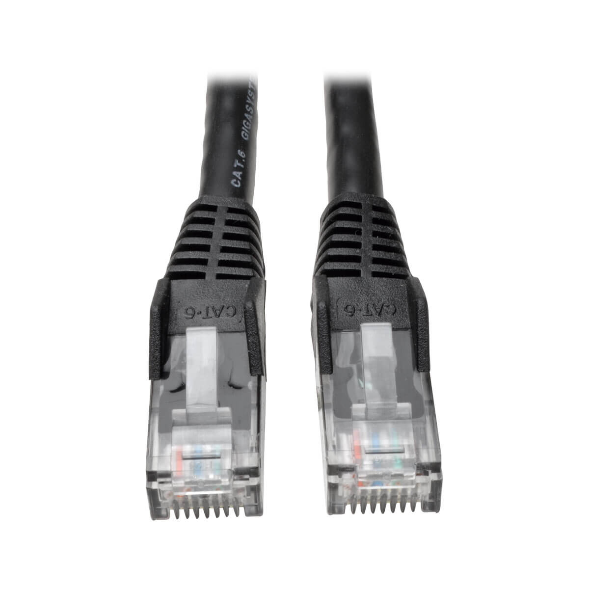 Image of Tripp Lite N201-015-BK Cat6 Gigabit Snagless Molded (UTP) Ethernet...