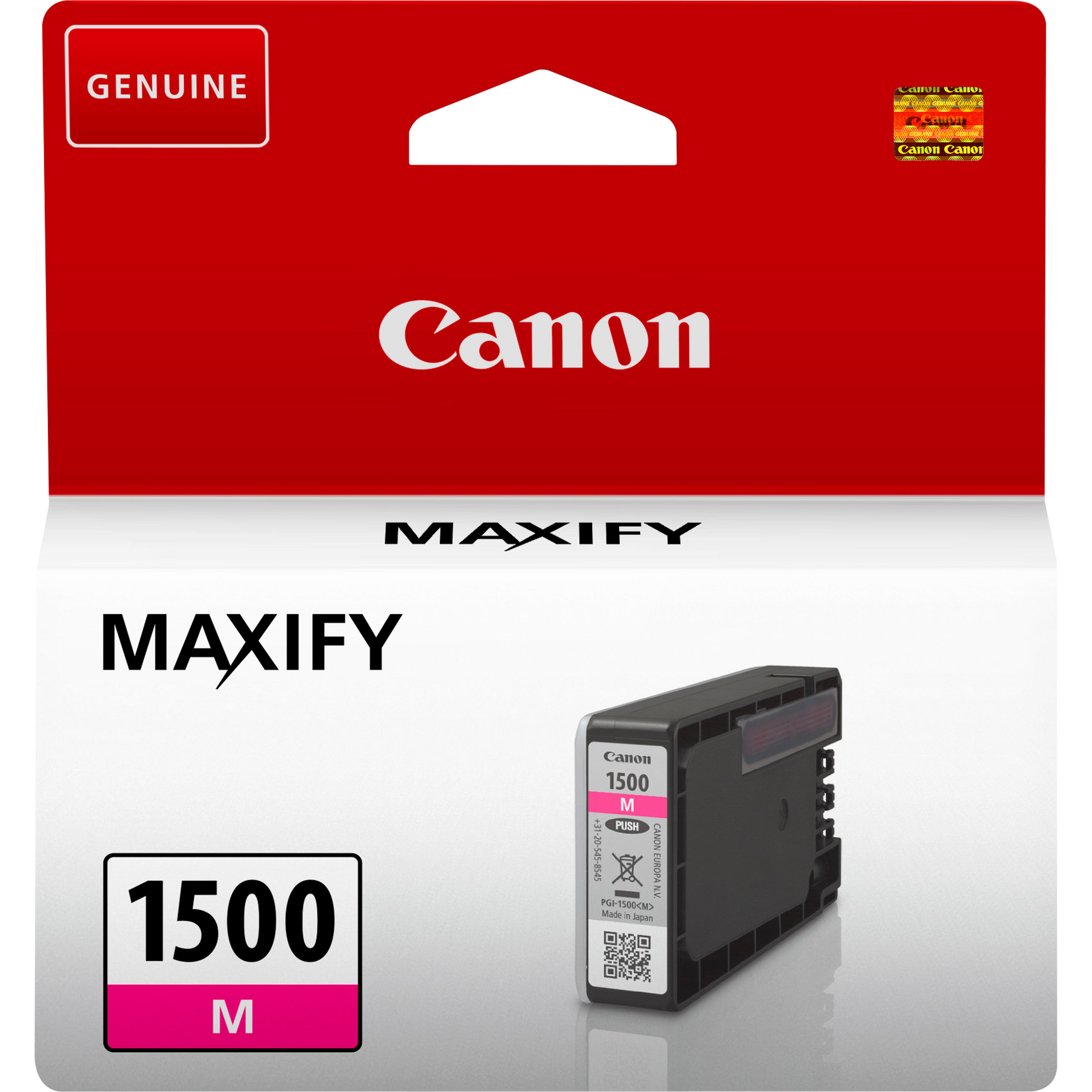 Image of Canon 9230B001/PGI-1500M Ink cartridge magenta, 300 pages 4,5ml...