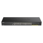 D-Link DGS-1250-28X network switch Managed L3 Gigabit Ethernet (10/100/1000) Black