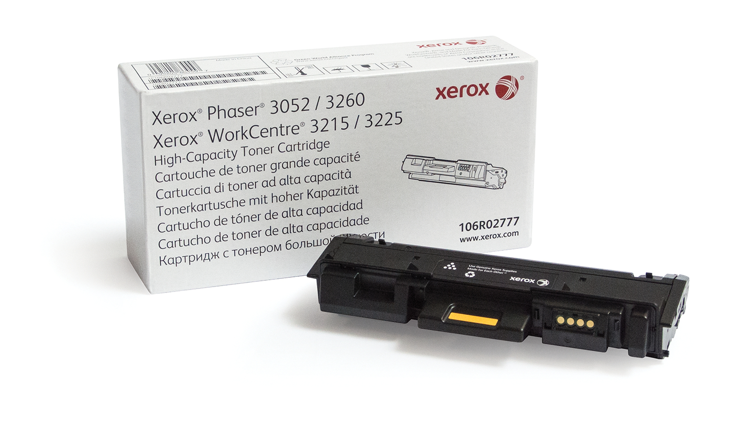 Image of Xerox 106R02777 Toner-kit, 3K pages ISO/IEC 19752 for Xerox Phaser...