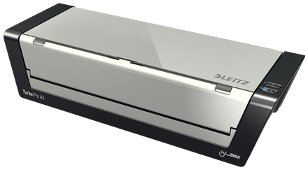 Image of Leitz iLAM Touch Turbo Pro Hot laminator Black, Silver