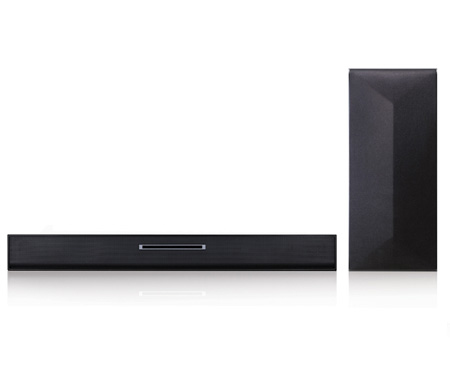 LG LAB550W soundbar speaker Black 2.1 channels 200 W