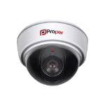 ProperAV Speed Dome - Black & White dummy security camera