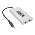 Tripp Lite MTB3-002-DP USB graphics adapter 5120 x 2880 pixels Silver