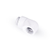 Alphacool Eiszapfen L-connector rotatable G1/4 outer thread to G1/4 inner thread - white