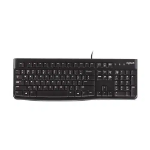Logitech K120 Corded Keyboard black USB for Business - EMEA (RUS)