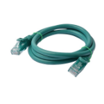 8WARE CAT6A Cable 1m - Green Color RJ45 Ethernet Network LAN UTP Patch Cord Snagless