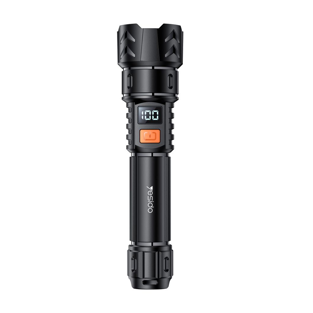 EU Product - TC10 Rechargeable LED Flashlight � Black thumbnail