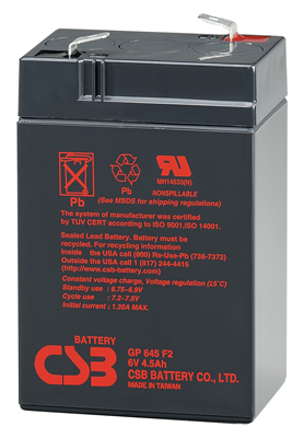 CSB GP645 UPS battery Sealed Lead Acid (VRLA) 6 V