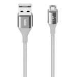 Belkin DuraTek USB cable 1.2 m USB 2.0 USB A Micro-USB B Silver