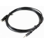 Microconnect AUDLR3 audio cable 3 m 3.5mm Black