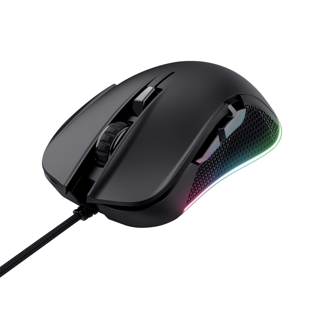 TRU st GXT 922 YBAR mouse Right-hand USB Type-A Mechanical 7200 DPI