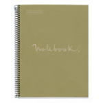 Miquelrius ECO Emotions writing notebook A4 80 sheets Olive