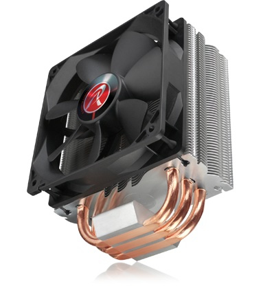 Image of RAIJINTEK Themis Processor Cooler 12 cm Black, Copper, Metallic