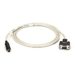 Black Box Mini DIN/DB9, 1.8m printer cable Ivory