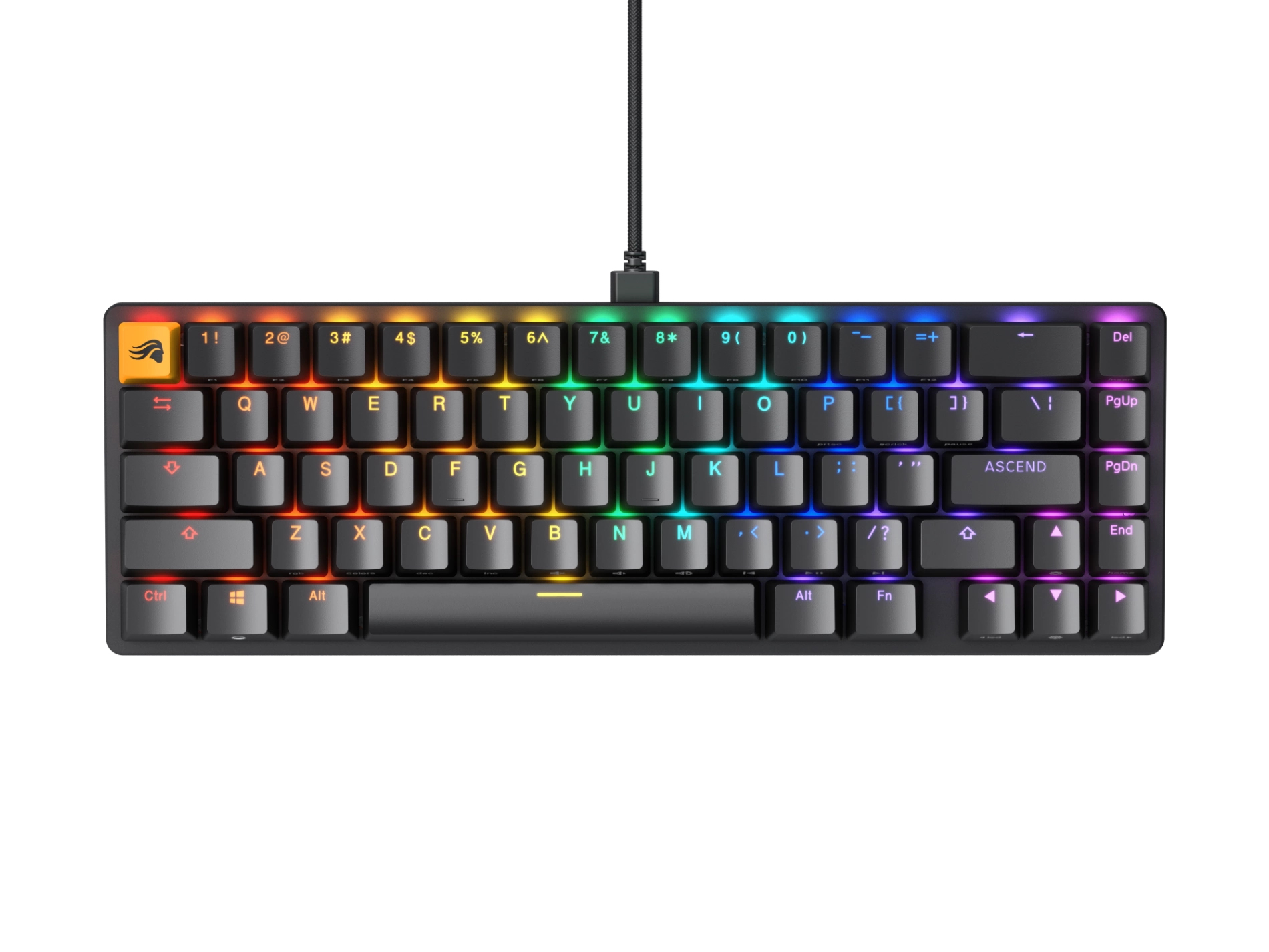 Glorious PC Gaming Race GMMK 2 Compact Tastatur keyboard USB US English Black