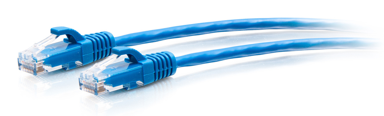 C2G 1.5m Cat6a Snagless Unshielded (UTP) Slim Ethernet Patch Cable - Blue