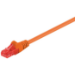Microconnect B-UTP60025O networking cable Orange 0.25 m Cat6 U/UTP (UTP)
