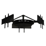 Peerless DST980-3 signage display mount 2.03 m (80") Black