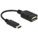 DeLOCK 65579 USB cable USB 2.0 0.15 m USB C USB A Black