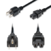 AddOn Networks ADD-N5152C15H14G10FBK power cable Black 118.1" (3 m) NEMA 5-15P IEC C15
