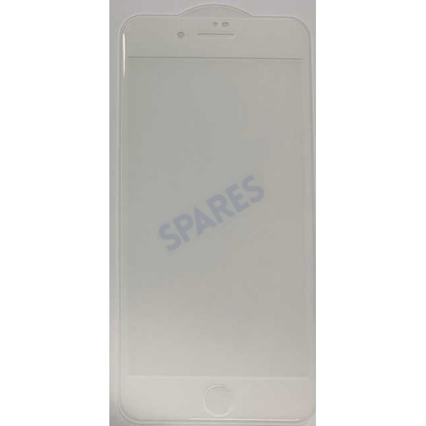 EU Product - Full Cover Tempered Glass for iPhone 7/8 Plus White thumbnail