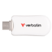 Verbatim Plectra USB-C Flash Drive White 256GB