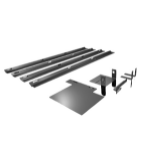 Rittal 3313.612 rack-toebehoren Borstelstrook