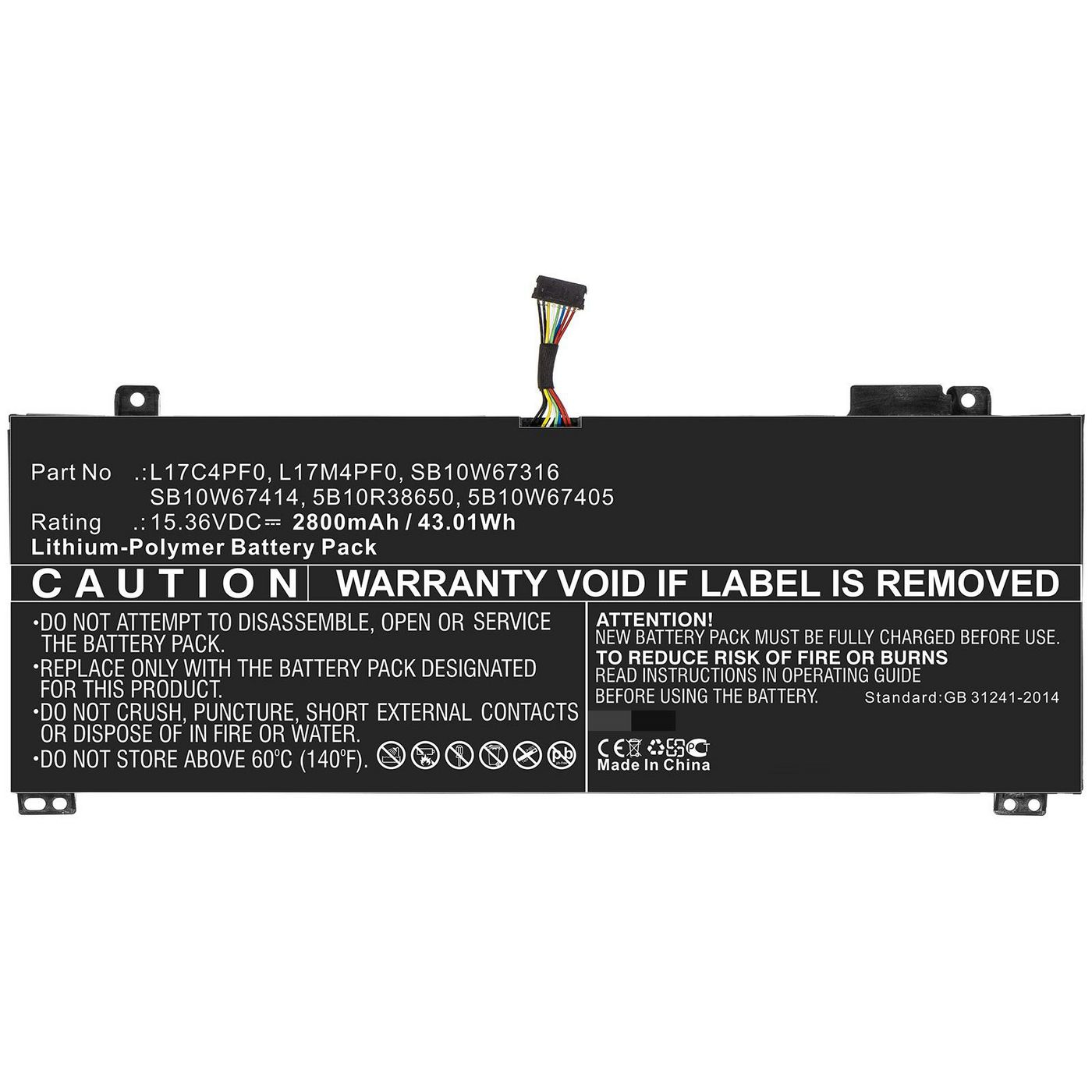 Image of CoreParts MBXLE-BA0236 laptop spare part Battery
