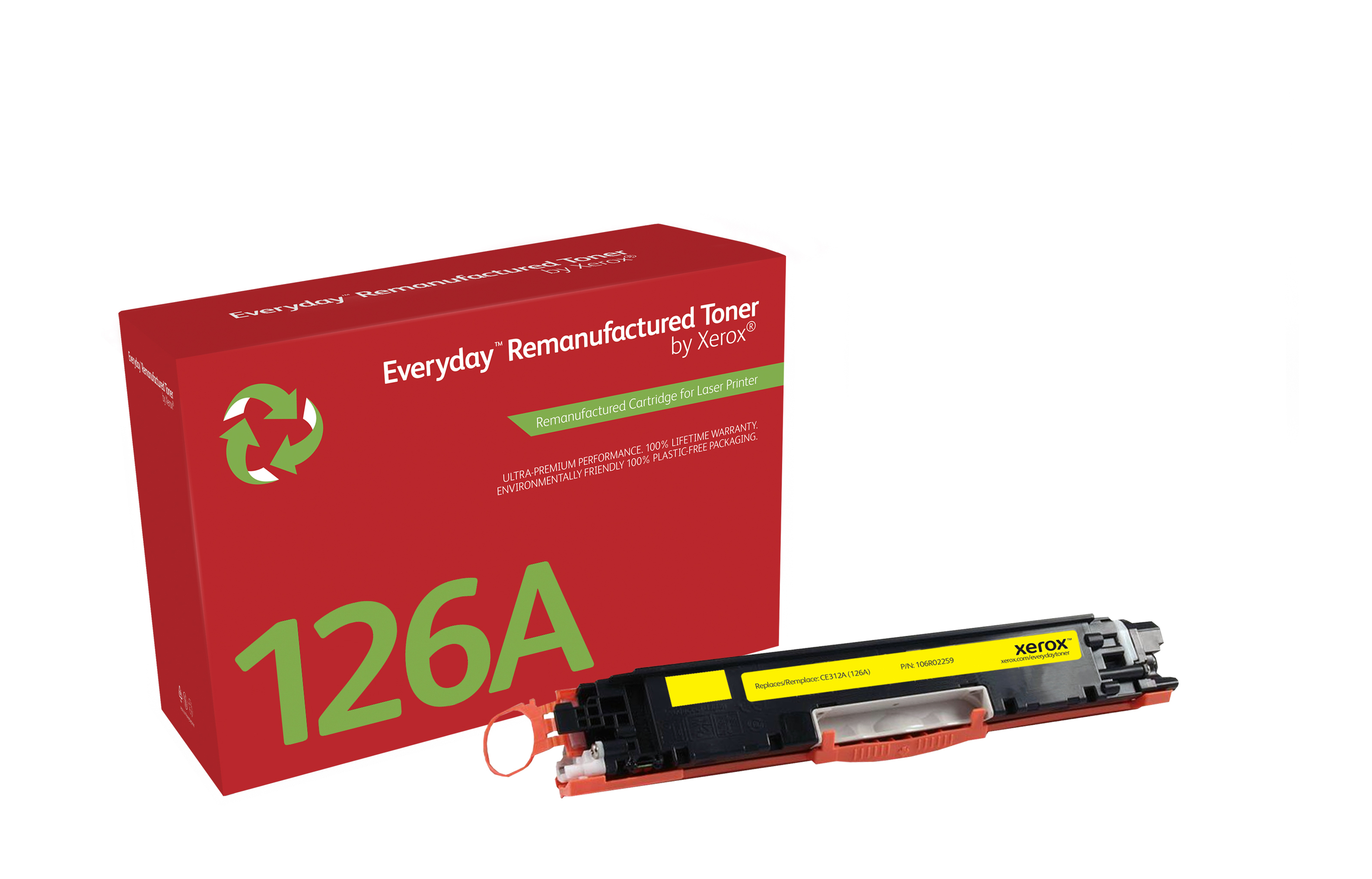 Image of Xerox 106R02259 Toner yellow, 1K pages/5% (replaces HP...