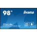 iiyama LH9854UHS-B1AG Signage Display Digital signage flat panel 2.48 m (97.5") LCD Wi-Fi 500 cd/m² 4K Ultra HD Black Built-in processor Android 11 24/7