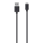 Belkin USB A - Micro-USB, 2m USB cable USB 2.0 78.7" (2 m) Micro-USB B Black