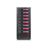iStarUSA JAGE9BT8HDRD-M1 disk array Tower Black, Red