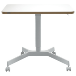 Leitz 65360001 computer desk top Square shape Aluminium White