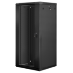 Lanberg WF01-6627-10B rack cabinet 27U Wall mounted rack Black