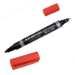 Staedtler Lumocolor Duo permanent marker Fine/Bullet tip Red 1 pc(s)