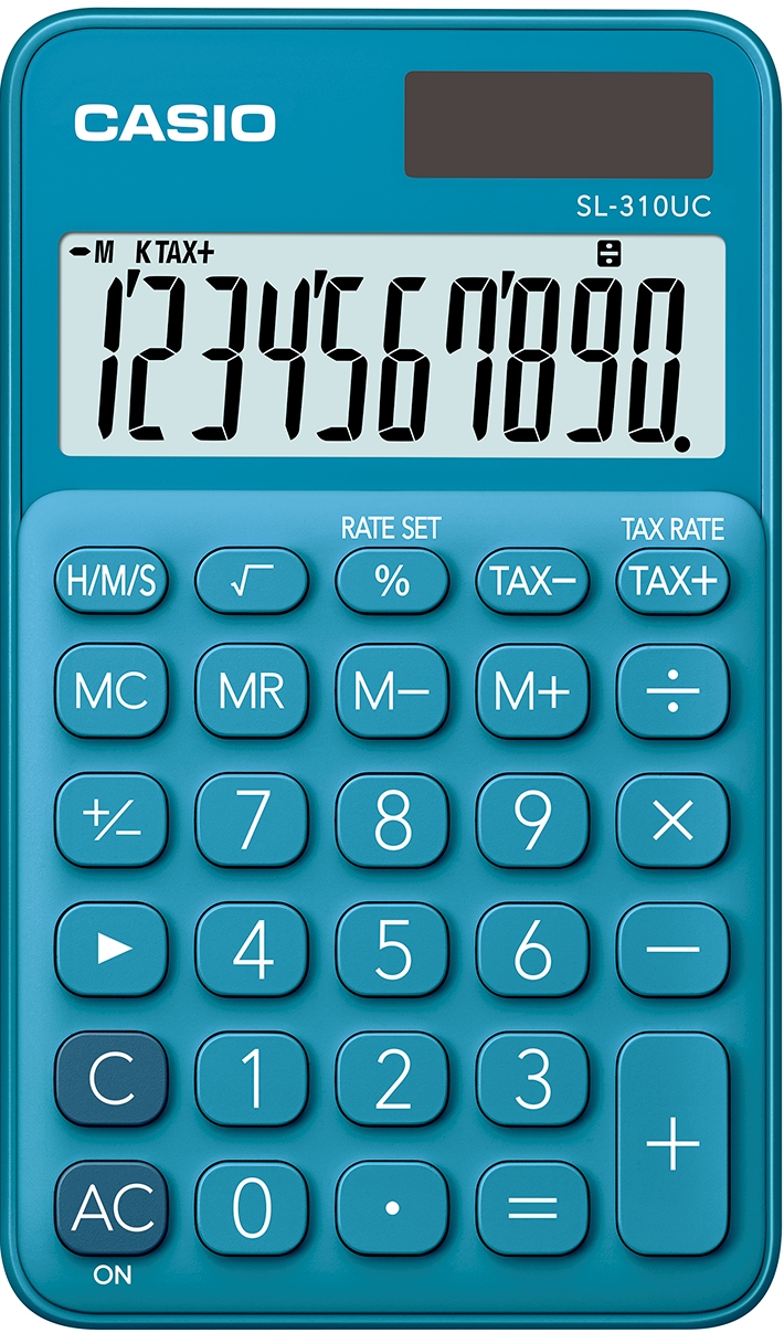 Image of Casio SL-310UC-BU calculator Pocket Basic Blue