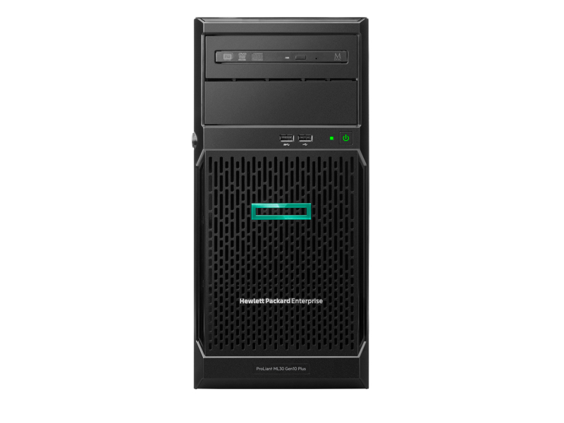 Image of Hewlett Packard Enterprise ProLiant ML30 Gen10 Plus server Tower...