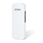 PLANET WBS-512AC wireless router Gigabit Ethernet White