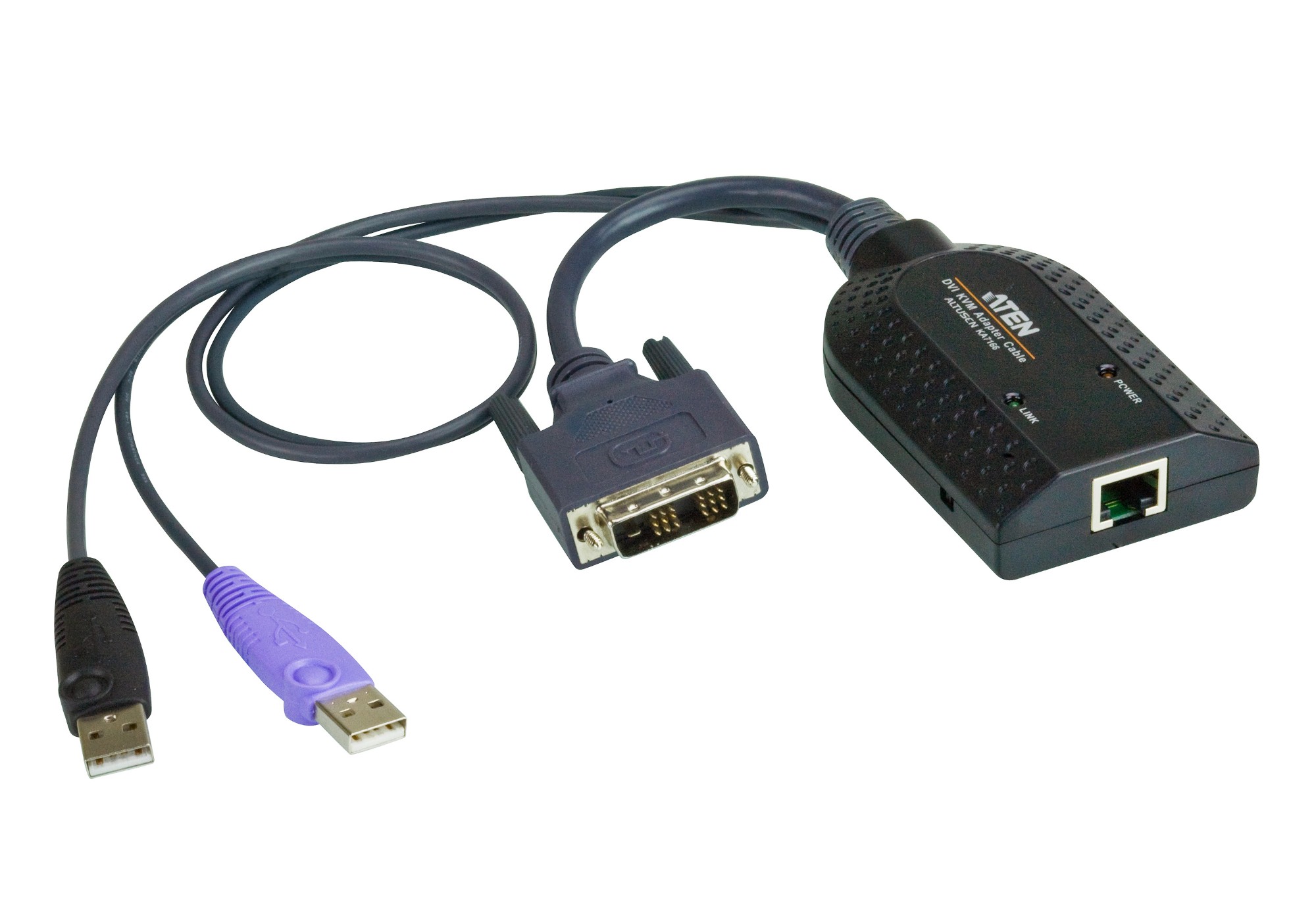 KA7166 ATEN DVI USB VM KVM ADAPTER W/ CARD READER