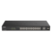 D-Link DGS-1100-26MPV2/E network switch Managed L2 Gigabit Ethernet (10/100/1000) Power over Ethernet (PoE) Black