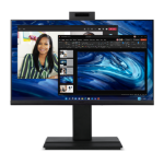 Acer Veriton Z4694G I5482 Pro Intel® Core™ i5 60.5 cm (23.8") 1920 x 1080 pixels 8 GB DDR4-SDRAM 256 GB SSD All-in-One PC Windows 11 Pro Wi-Fi 6 (802.11ax) Black