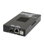Transition Networks S3220-1040 network media converter 1000 Mbit/s Black