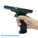 Unitech EA520 gun grip for EA520 without boot case on._x00D_ xCompatible with charging (Pogo-Pin) and USB 1-slot cradle.