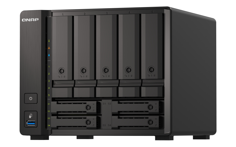 Image of QNAP TS-H973AX NAS Tower Ethernet LAN Black V1500B