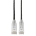 Tripp Lite N201-S05-BK networking cable Black 59.8" (1.52 m) Cat6 U/UTP (UTP)